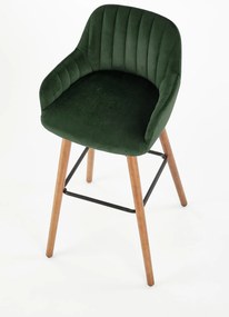 Scaun de bar Culoare Verde, MANO 93