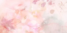 Tablou frunze pastelate