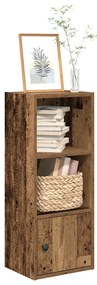 vidaXL Bibliotecă, lemn vechi, 31x24x77 cm, lemn prelucrat