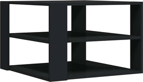 vidaXL Măsuță de cafea, negru, 58x58x40 cm, lemn compozit