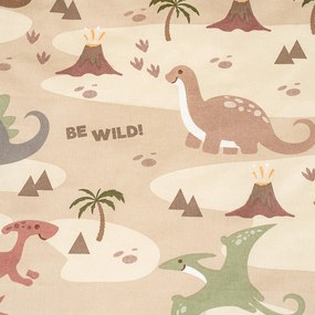 Lenjerie de pat din bumbac pentru copii 4Home Dinoworld, 140 x 200 cm, 70 x 90 cm, 140 x 200 cm, 70 x 90 cm