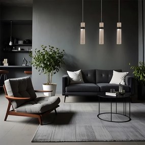 Lustră LED pe cablu AMBIENTE LED/6W/230V 3000/4000/6000K crom lucios