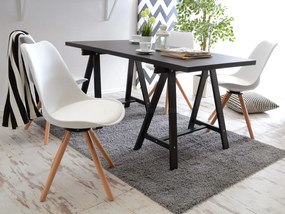 Scaun Large Otoc (alb + negru). 1111229