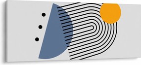 Tablou - Abstracție minimalistă N⁰2 (120x50 cm)