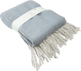 Pătură albastru-deschis 127x185 cm Ultra – Rex London