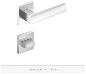 Usa de interior PORTA DUO din pal tubular si insertii de furnir natural - Model 4.A 95-140 mm, Alb / Stejar