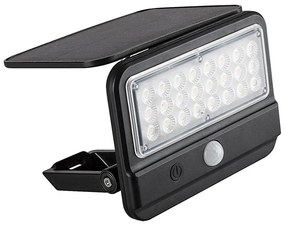 Rabalux 77040 - LED lampă solară de perete FLAXTON LED/7W/3,7V IP54 negru