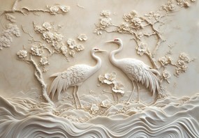 Fototapet - Model Chinezesc 3D (147x102 cm)