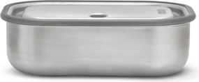 Cutie pentru pranz Black+Blum BAM-SS-L005, 1 l, Dreptunghiulara, Potrivita pentru cuptor, Fara BPA, Otel inoxidabil, Inox/Albastru