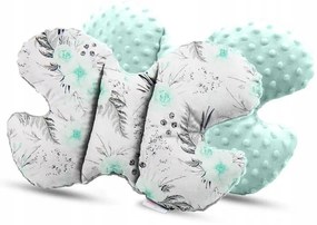 ShopJK SET PENTRU PĂTUȚ - 7 PIESE - MINTY ROSE - 014502