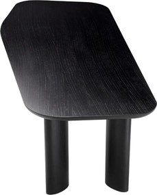 Masa dining moderna design LUX Flemings negru 250x105cm