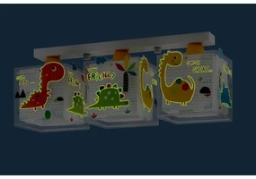 Dalber D-73453 - Plafonieră copii DINOS 3xE27/60W/230V