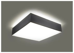 Plafonieră gri 25x25 cm Mitra – Nice Lamps