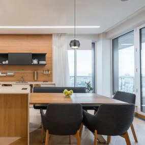 Lustră LED pe cablu Globo 15209 MARTHY LED/6W/230V