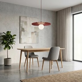 Lustră pe cablu UMBRA, 1xG9/8W/230V, roșie