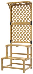 Outsunny Suport de plante din lemn cu spalier pentru plante | Aosom Romania