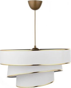 Lampă suspendată Couper - White, Gold