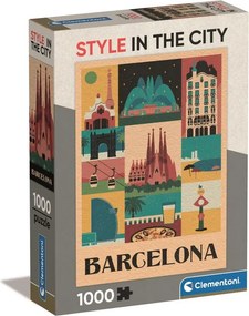 Puzzle Compact Box - Style in the City Barcelona