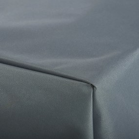 Outsunny Husă pentru mobilier de grădină Rezistentă la iarnă Impermeabilă Anti-UV 600D Oxford 190,5 x 72 x 76 cm Gri deschis | Aosom Romania