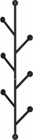 Cuier PONPON, negru, metal, 22x5x94 cm