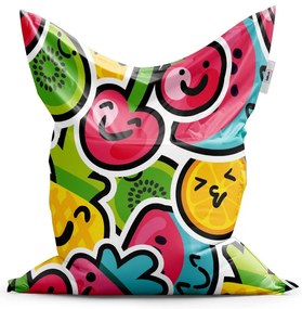 Sac de șezut Classic fructe vesele - pentru copii, colorat