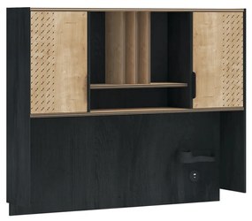 Biblioteca suspendata pentru copii si adolecenti Colectia Black 136x28x104 cm