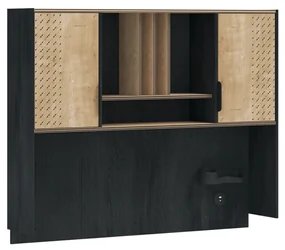 Biblioteca suspendata pentru copii si adolecenti Colectia Black 136x28x104 cm