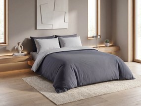 Lenjerie de pat din microfibra MONOCHROMATIC gri Dimensiune lenjerie de pat: 70 x 90 cm | 140 x 200 cm