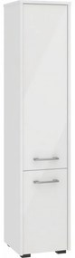 Supermobel Dulap de baie FIN 2D, 30x140x30, alb