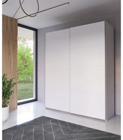 Dulap pentru haine KARO 170x210 cm, alb