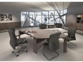 Dulap înalt pentru haine Verno+ S 200 x 46 x 210 cm, nuc / roșu