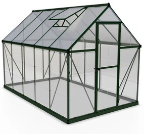 Seră de grădină din policarbonat Hybrid 1,85 x 3,06 m Palram - Canopia verde