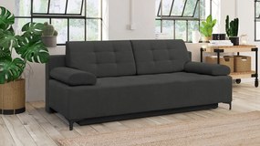 Canapea extensibilă Arkadea (Negru) (cu sp. depozitare). Promo -17%. 1105422