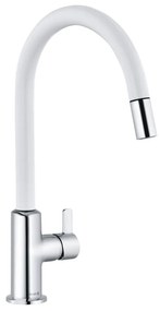 Kludi Alb mat/Crom lucios