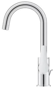 Baterie lavoar Grohe Start cu pipa pivotanta crom lucios