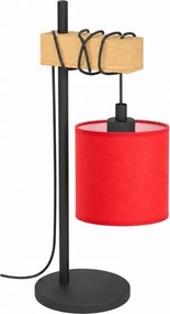 BRILAGI - Lampă de masă NUBILA 1xE27/40W/230V maro/neagră/roșie