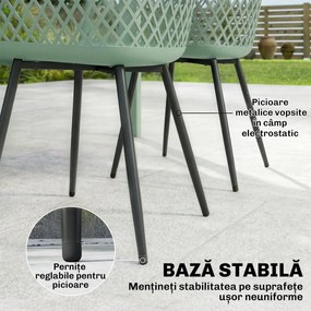 Outsunny scaune confortabile pentru exterior, mobilier de terasă, scaune confortabile pentru patio și terase | Aosom Romania