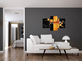 Tablou abstract - Dansatoare (90x60 cm)