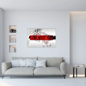 Tablou cu abstracție (90x60 cm)