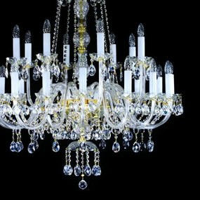 Candelabru 24 brate Cristal Bohemia Exclusive RACHEL XXIV