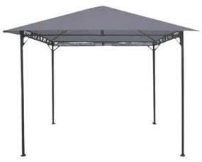 Foişor de grădină 3x3m Shine Grey