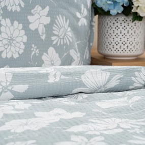 Lenjerie pat 4Home Gentle Green bumbac creponat, 140 x 200 cm, 70 x 90 cm