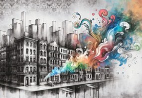 Fototapet - Viața industrială (147x102 cm)