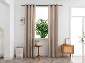 Perdea TAVIO 140x250 cm, bej deschis Agatat: Rejansa