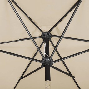 Deuba Umbrelă de soare de grădină Ø300cm - bej