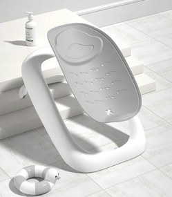 Baie pliabilă pentru copii VAIANA PREMIUM cu un șezlong - mai multe culori Bej