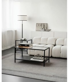 Covor gri din lână 133x190 cm Morphic Rocca – Agnella