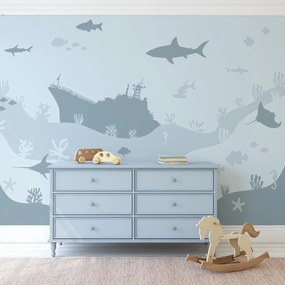 Fototapet - Sea World, albastru (147x102 cm)
