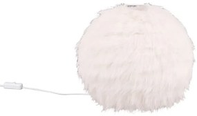 Veioză crem (înălțime 24 cm) Furry – Trio