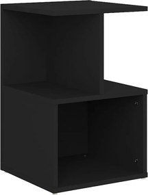 vidaXL Noptieră, negru, 35x35x55 cm , PAL